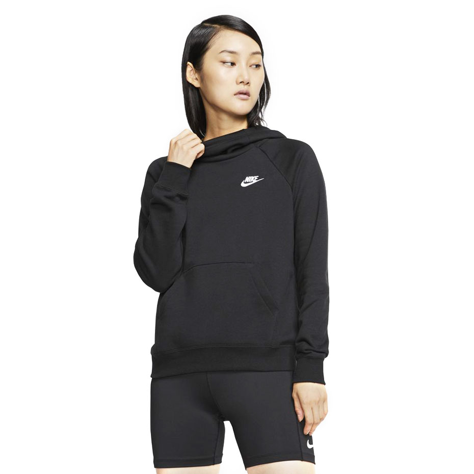 Bluza damska Nike Essentials Fnl Po Flc czarna BV4116 010 - obrazek 3
