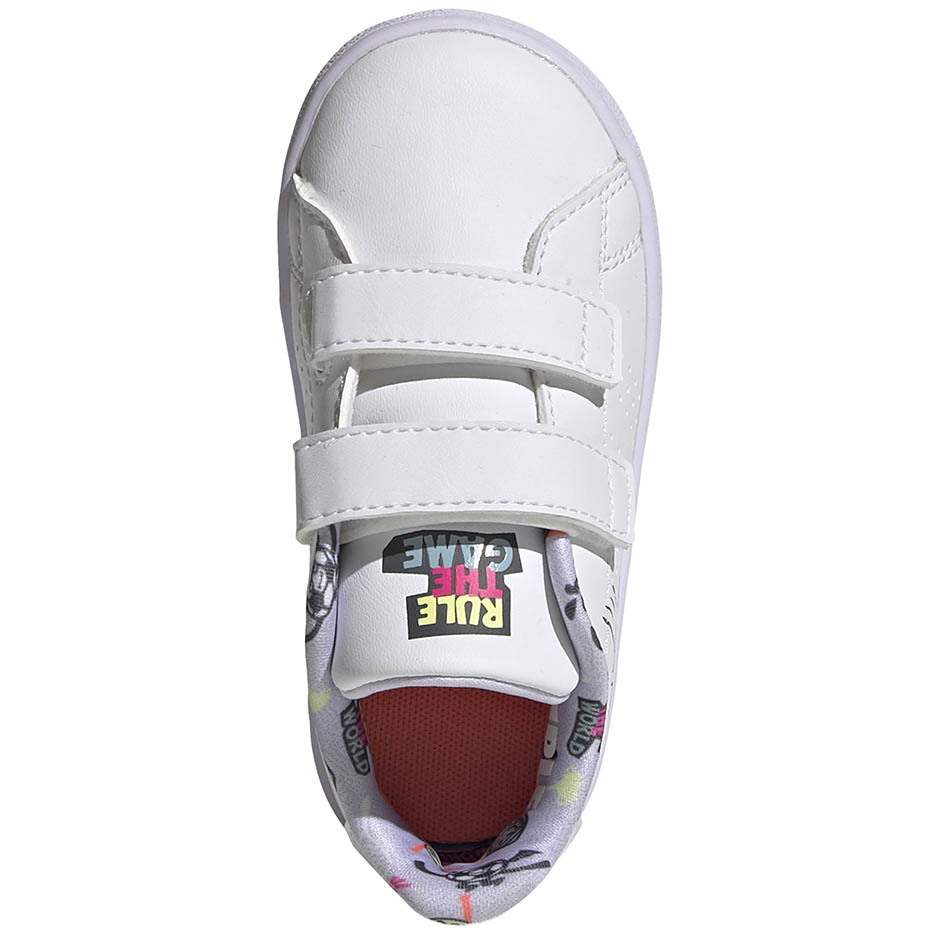 Buty dla dzieci adidas Advantage I białe EG3861 - obrazek 2