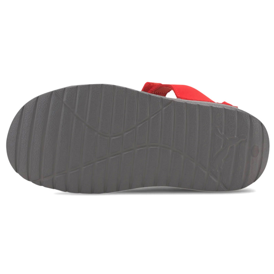 Sandały dla dzieci Puma Divecat v2 Injex Ps szaro-czerwone 369546 05 - obrazek 6
