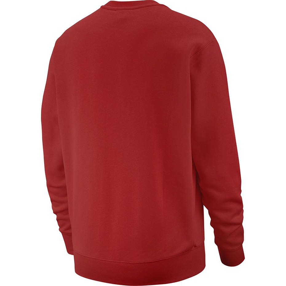 Bluza męska Nike Club Crew BB czerwona BV2662 657 - obrazek 2