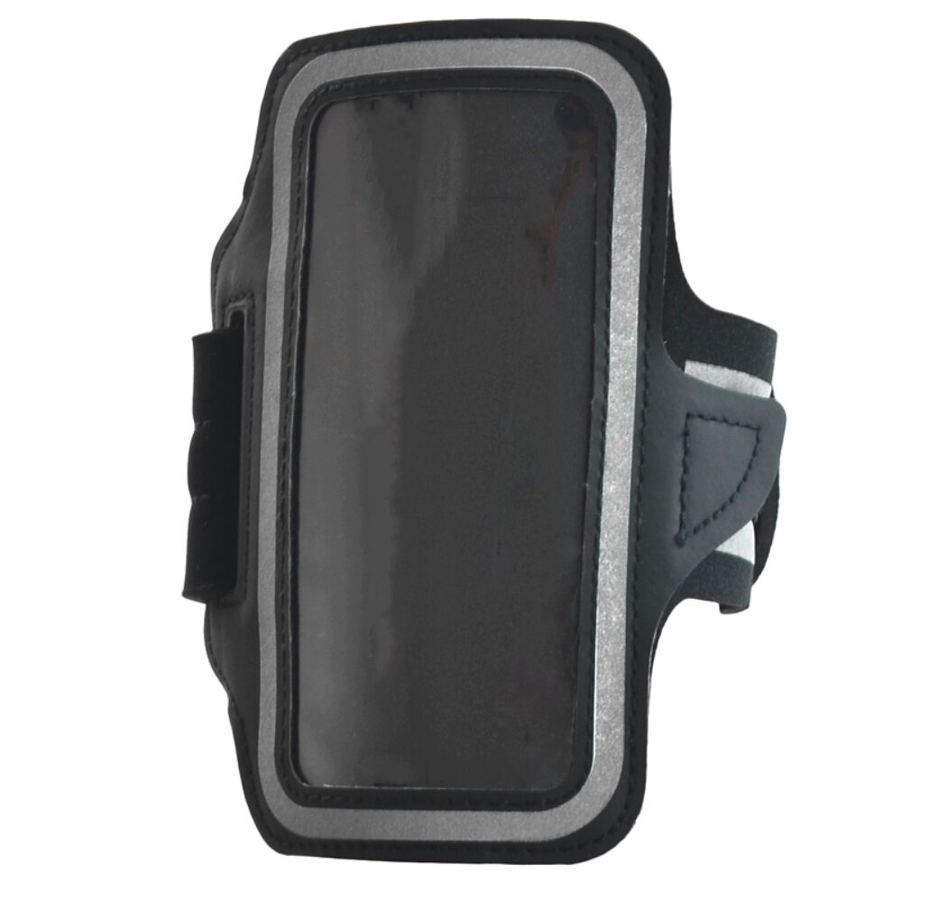 SASZETKA NA TELEFON NA RAMIĘ 4F AKB001 czarna