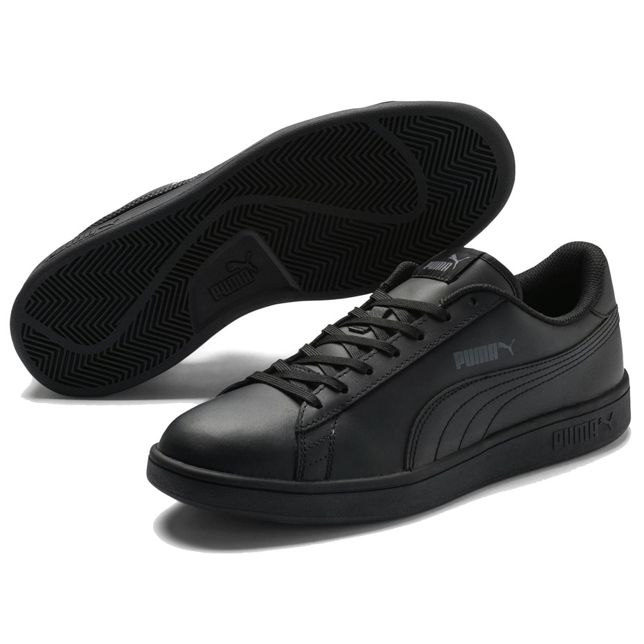 Buty męskie Puma Smash v2 L czarne 365215 06 - obrazek 3