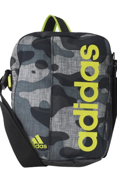 TOREBKA adidas LIN PER G ORGM czarno/szaro/zielona /AJ9956