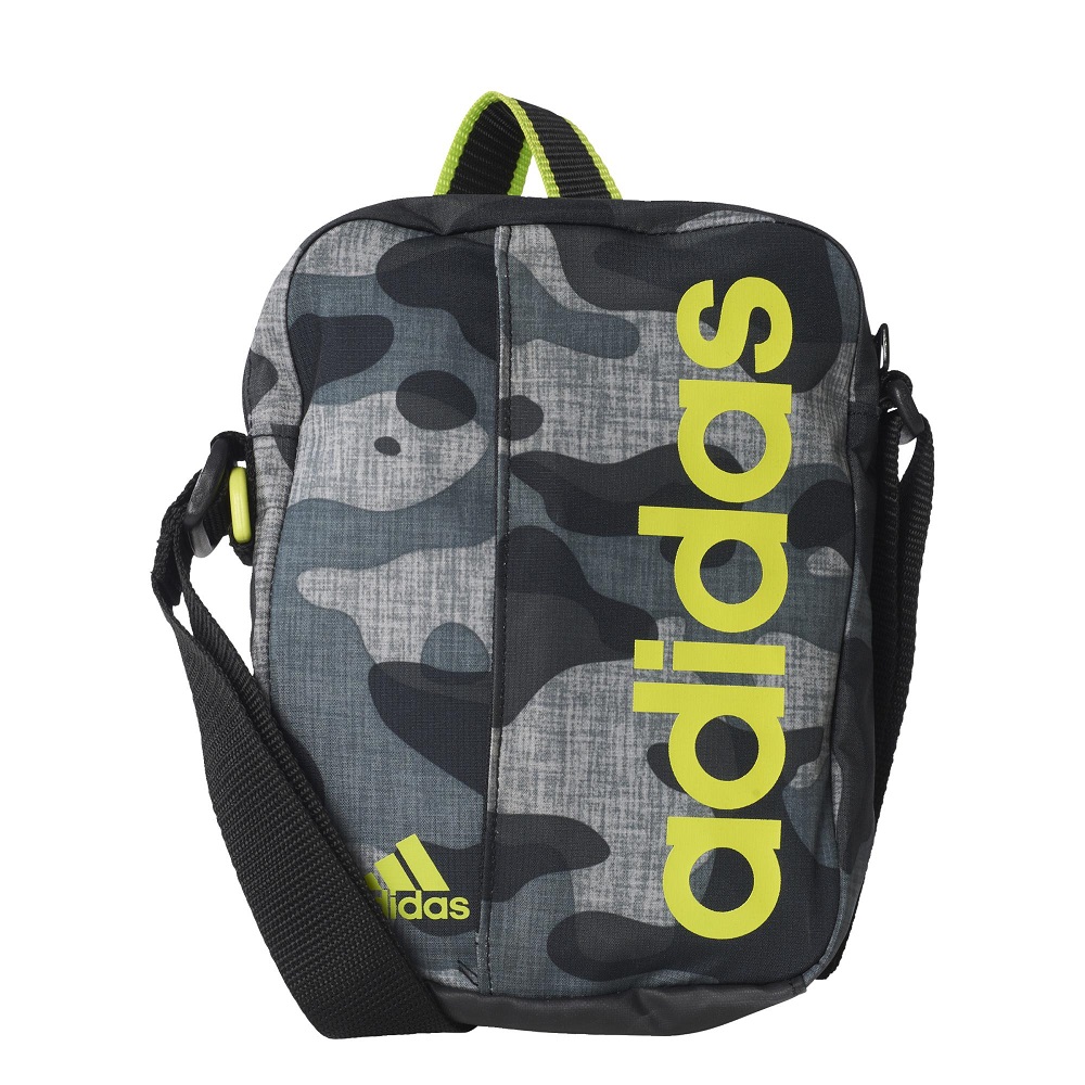 TOREBKA adidas LIN PER G ORGM czarno/szaro/zielona /AJ9956