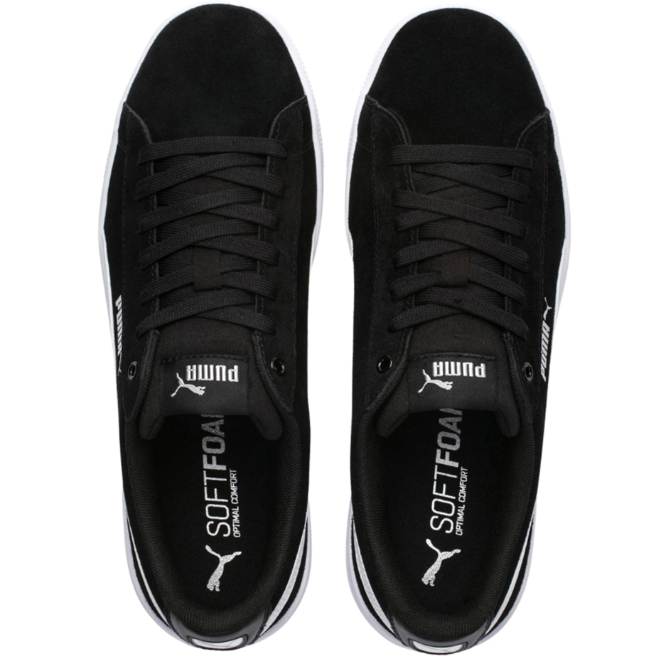 Buty damskie Puma Vikky v2 czarno-białe 369725 01 - obrazek 2