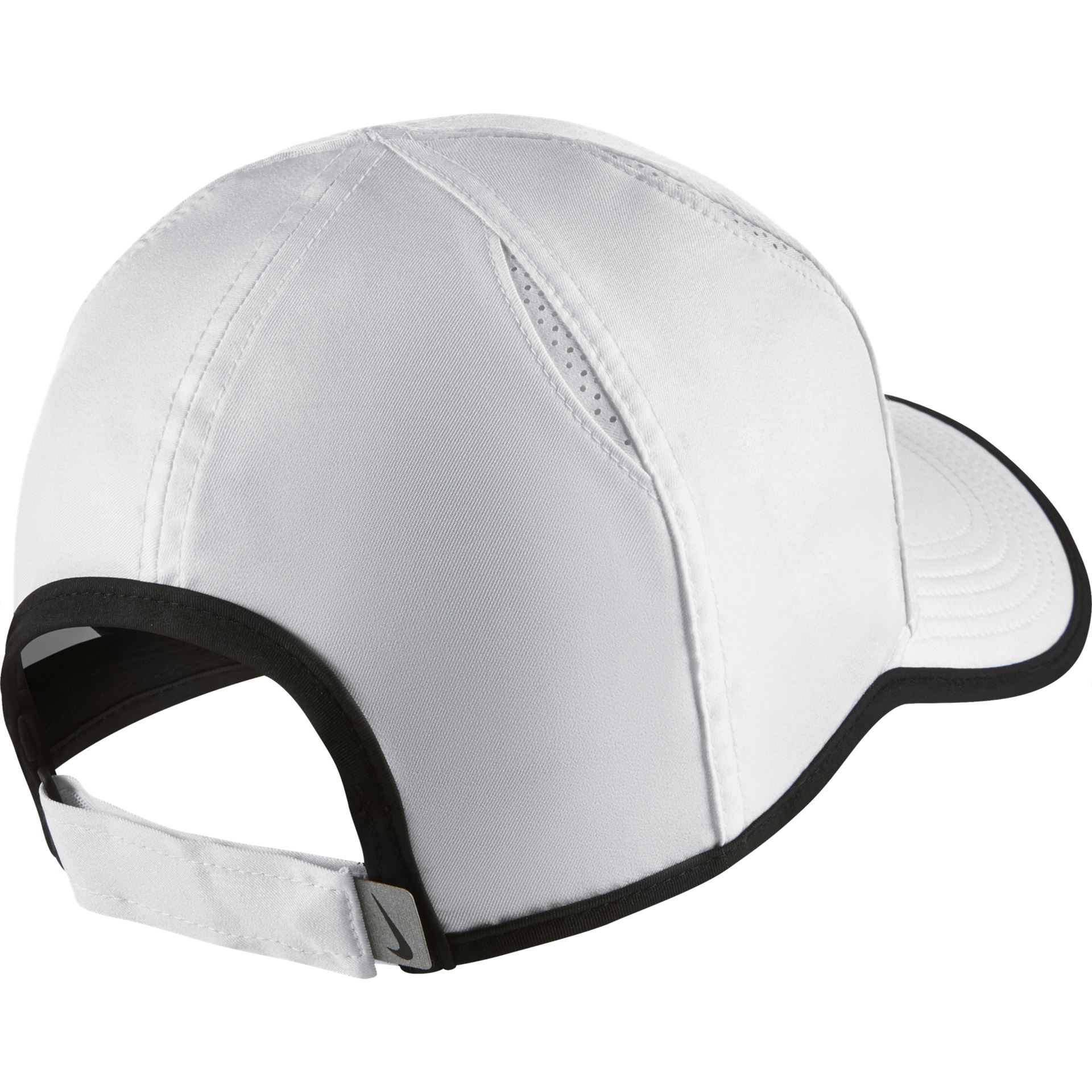 CZAPKA Z DASZKIEM NIKE FEATHERLIGHT CAP biała /679421 100 - obrazek 2