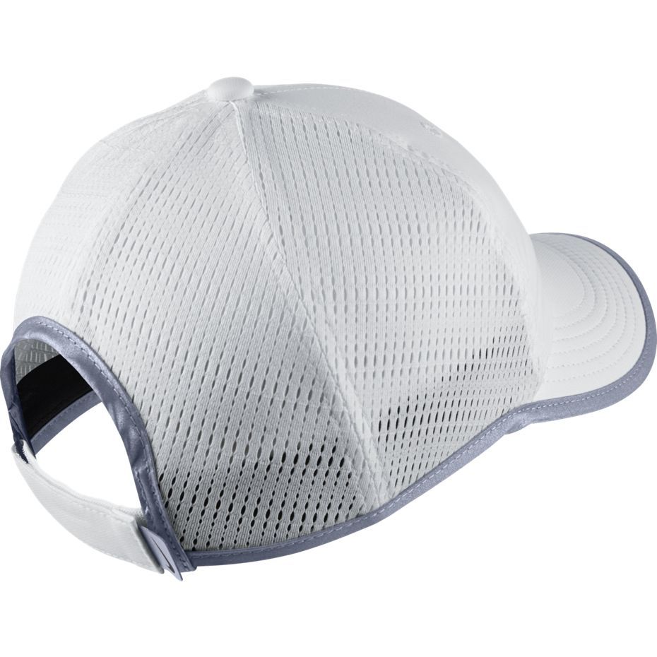 CZAPKA NIKE Z DASZKIEM WS RUN KNIT MESH CAP /810138 100 - obrazek 2