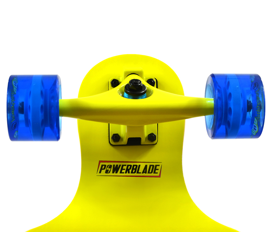 DESKOROLKA POWERBLADE LONGBOARD żółta /338207 - obrazek 2