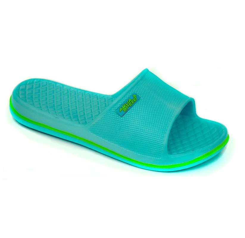 Klapki Aqua-Speed Cordoba niebieskie 02 494 - obrazek 2