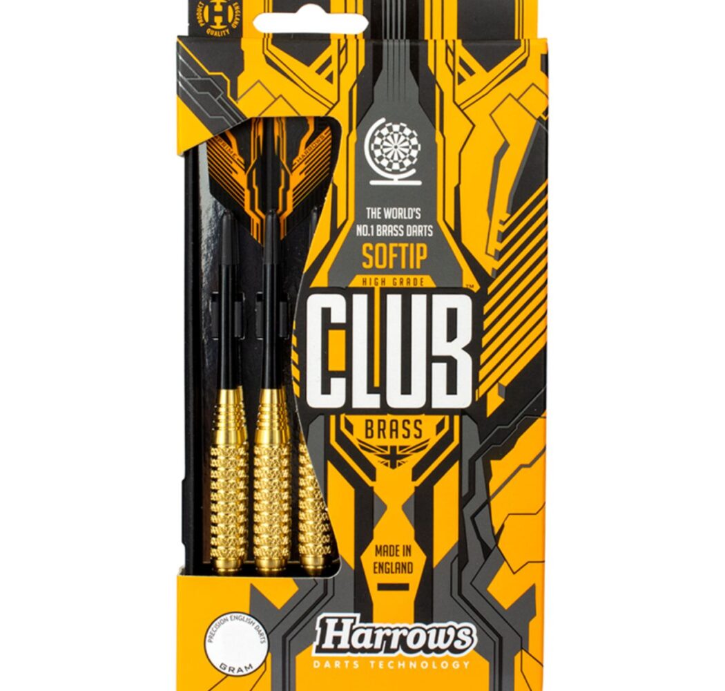 Harrows rzutki Softip Club Brass 16g