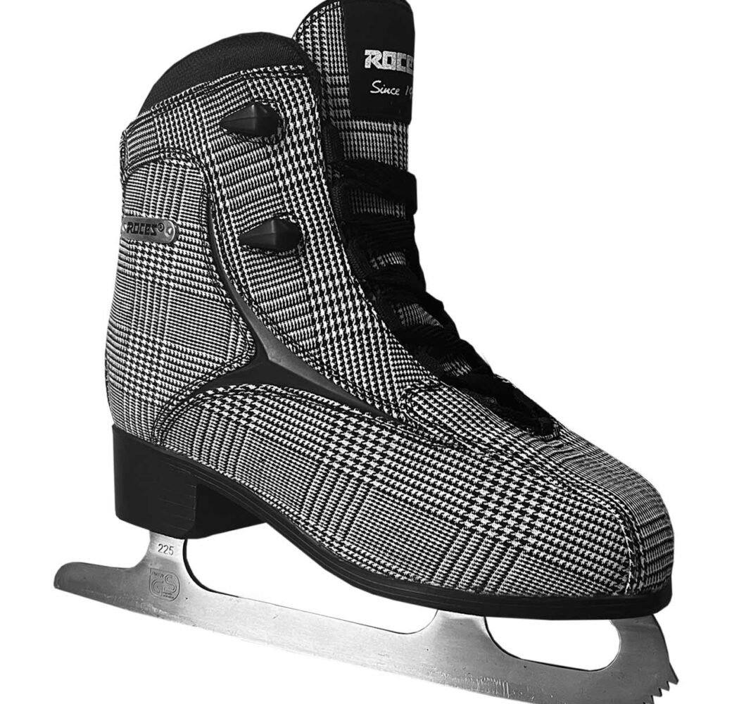 Łyżwy figurowe Roces Brits czarno-białe 450557 003