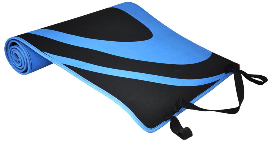MATA DO ĆWICZEŃ NEOPRENOWA AXER SENSO 180x60x0,6 niebieska /A1683 - obrazek 2