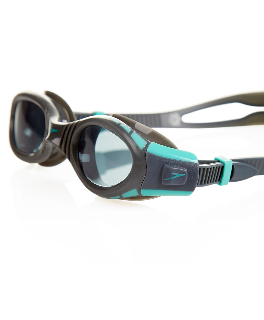 OKULARY PŁYWACKIE SPEEDO FUTURA BIOFUSE FEMALE szaro/seledynowe /A052 - obrazek 2