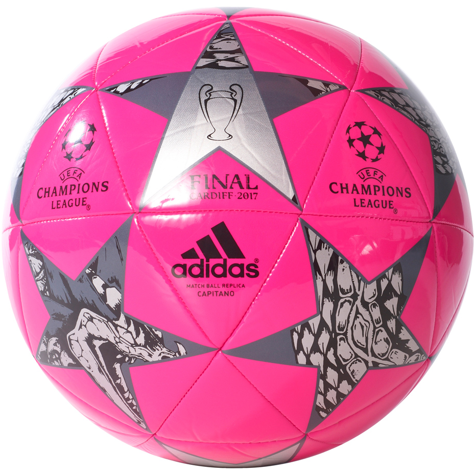 PIŁKA NOŻNA adidas FINALE CAPITANO CARDIFF 2017 AZ9606 - obrazek 2
