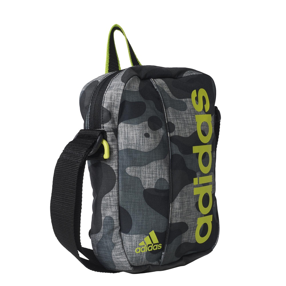 TOREBKA adidas LIN PER G ORGM czarno/szaro/zielona /AJ9956 - obrazek 2