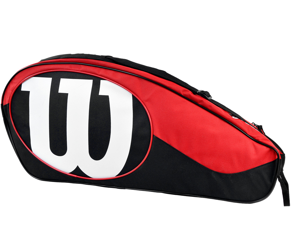 TORBA WILSON MATCH II 3PK czarno/czerwona /WRZ820603 - obrazek 2