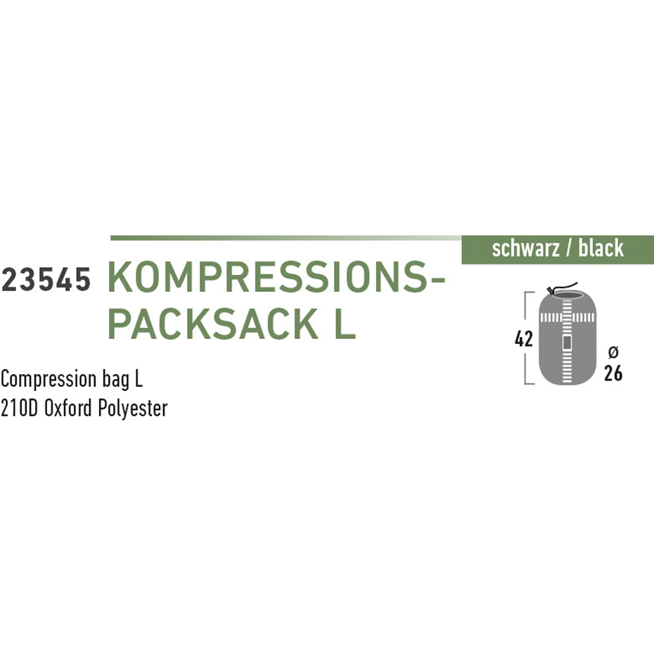 Worek Kompresyjny High Peak (42x26cm) roz L 23545 - obrazek 2
