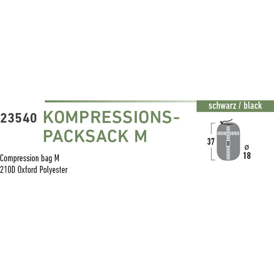 Worek kompresyjny High Peak (37x18cm) roz M 23540 - obrazek 2