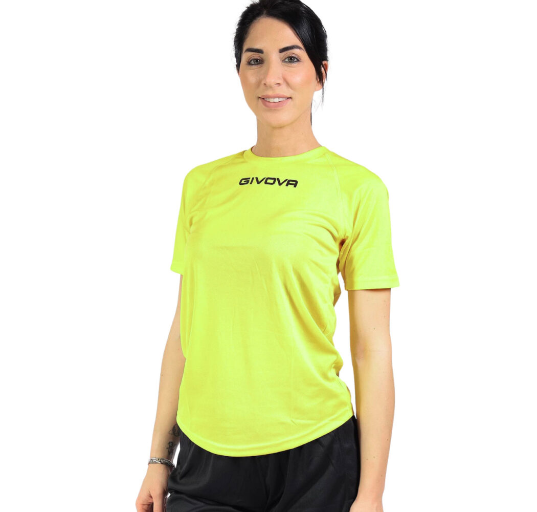 Koszulka Givova One żółta fluo MAC01 0019