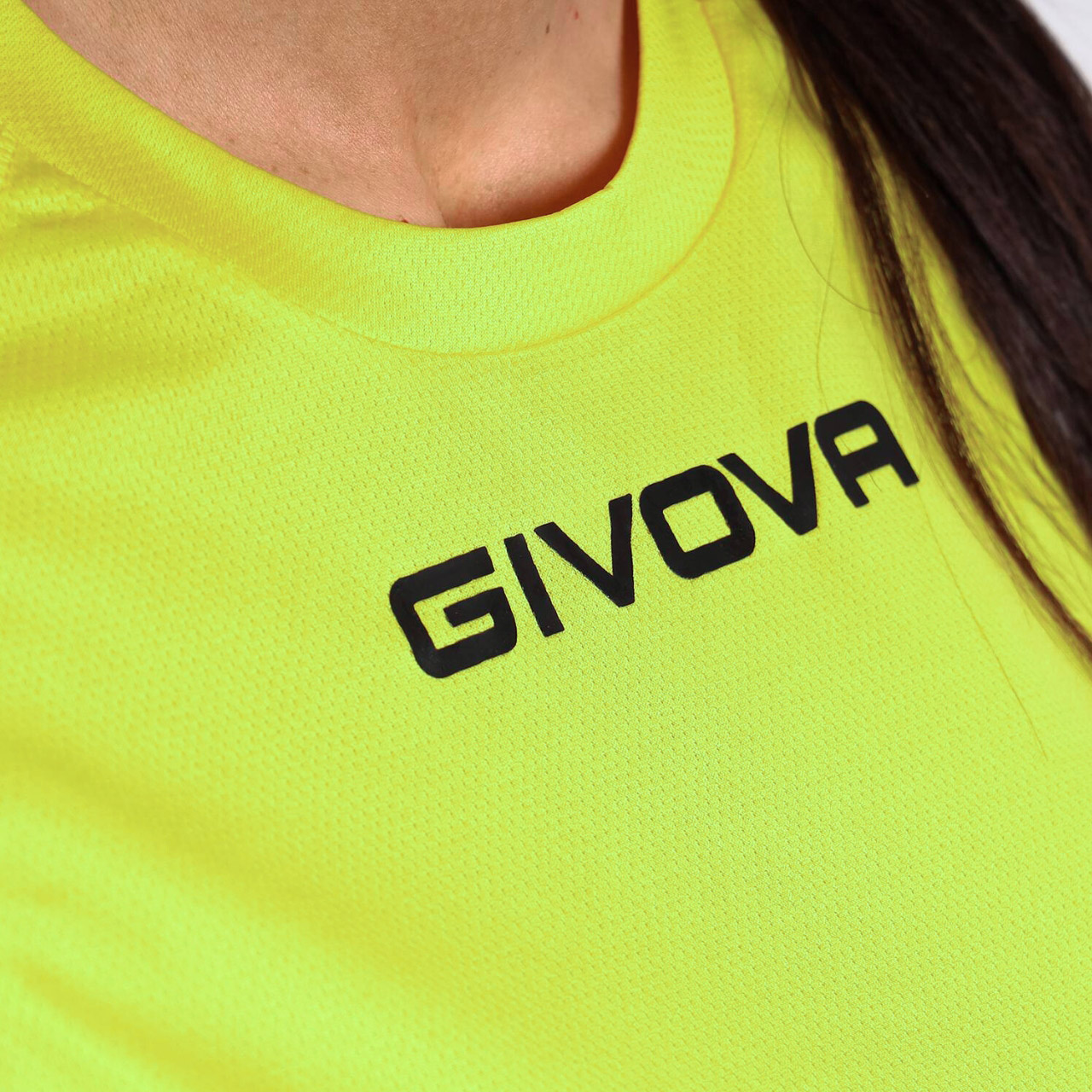 Koszulka Givova One żółta fluo MAC01 0019 - obrazek 3