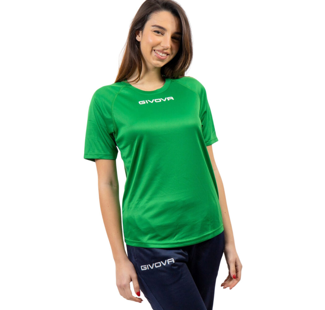 Koszulka Givova One zielona MAC01 0013