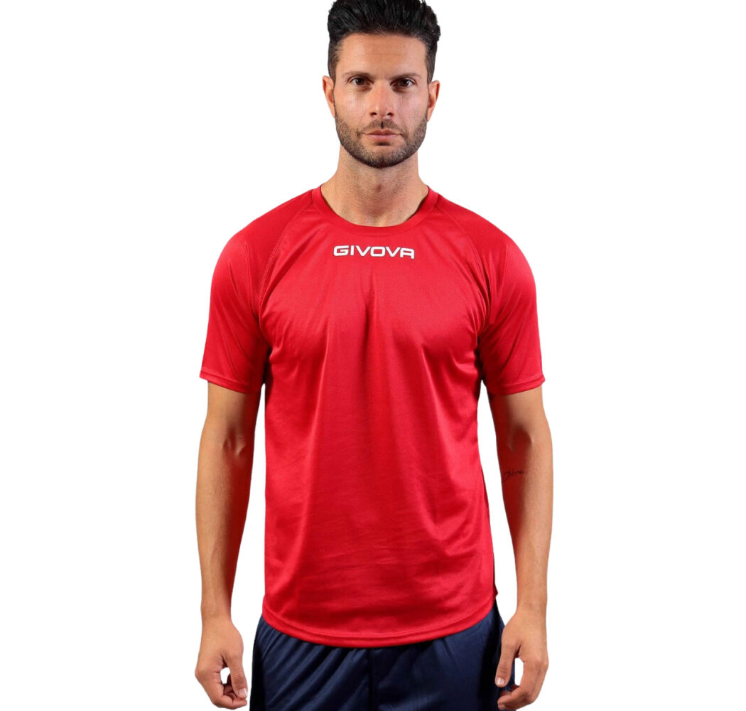 Koszulka Givova One czerwona MAC01 0012