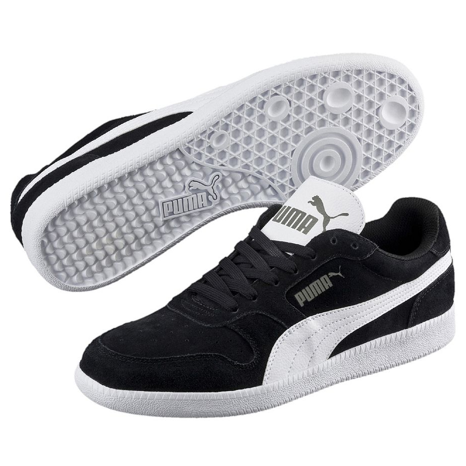 Buty Puma Icra Trainer SD czarno białe 356741 16 - obrazek 3
