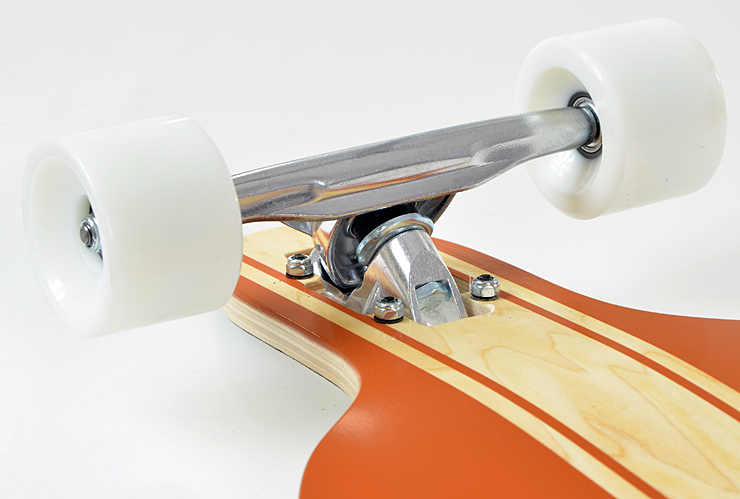 DESKOROLKA ROCES LONGBOARD MODEL 2 NATURAL /30607 - obrazek 3