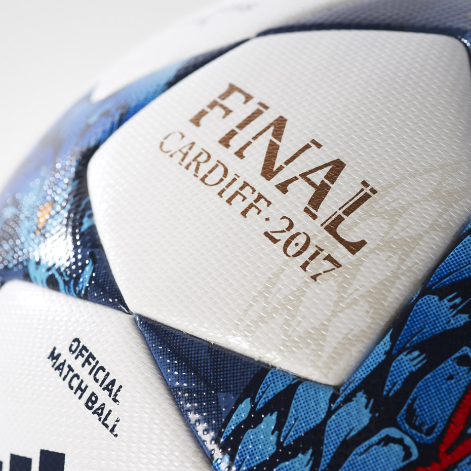 PIŁKA NOŻNA adidas FINALE CARDIFF OMB 2017 AZ5200 - obrazek 3