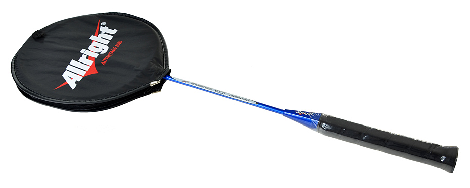 RAKIETA DO BADMINTONA ALLRIGHT ADVANTAGE 8000 niebieska - obrazek 3