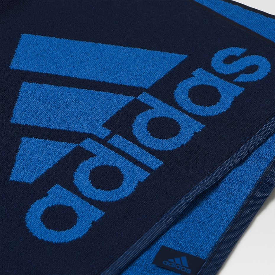 RĘCZNIK adidas TOWEL L granatowo-niebieski AJ8695 - obrazek 3