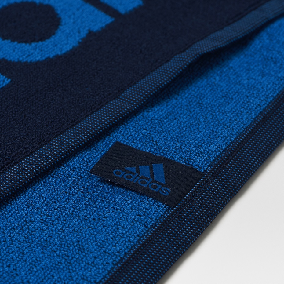 RĘCZNIK adidas TOWEL L granatowo-niebieski AJ8695 - obrazek 4