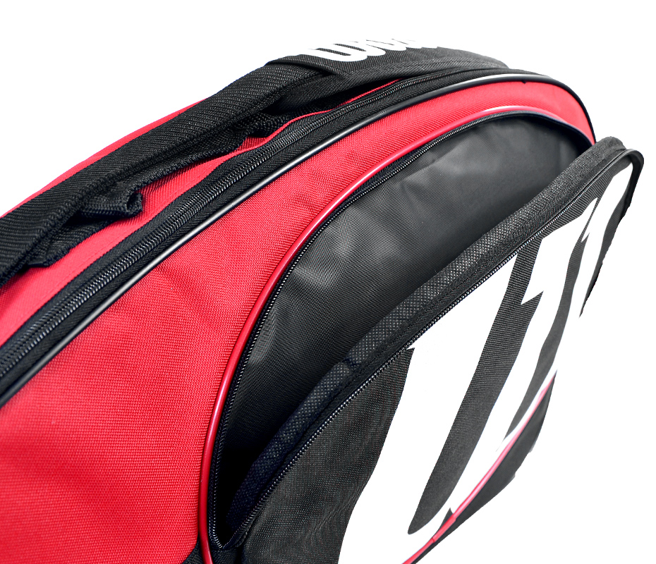 TORBA WILSON MATCH II 3PK czarno/czerwona /WRZ820603 - obrazek 4