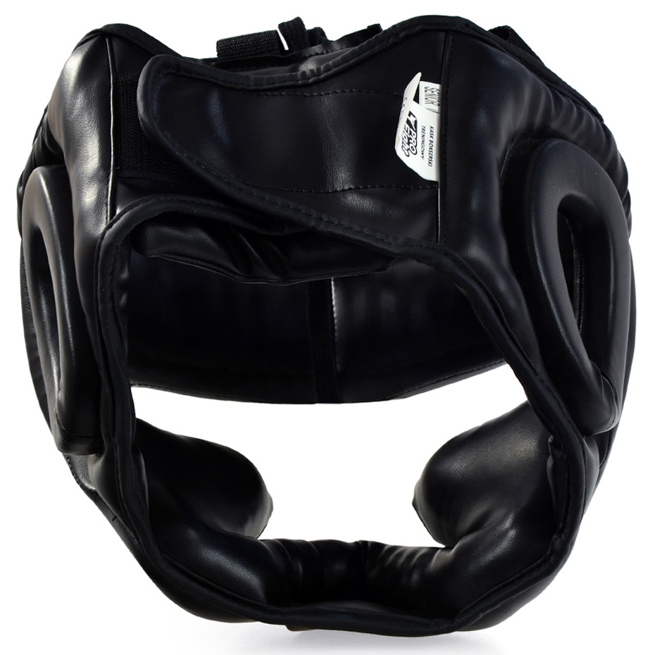 Kask bokserski Profight 705 PU czarny senior - obrazek 2