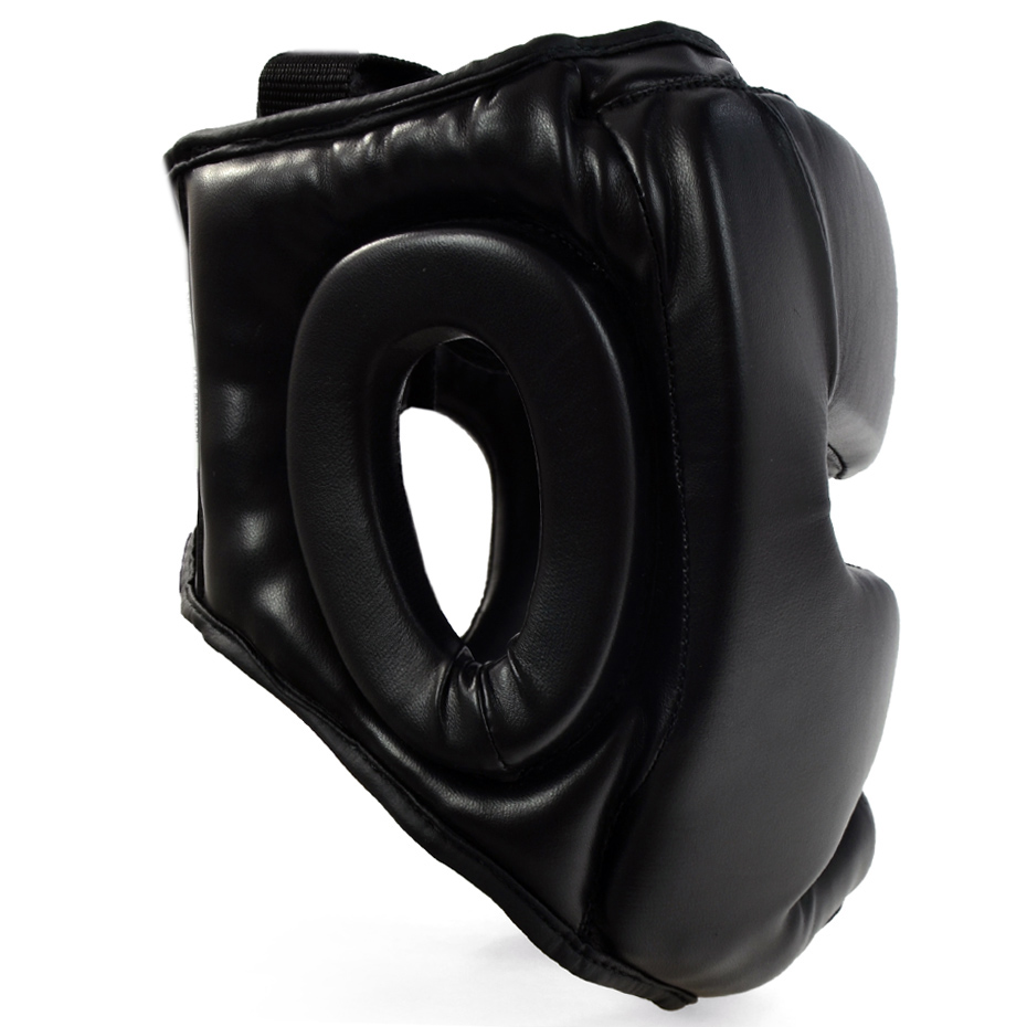 Kask bokserski Profight 705 PU czarny senior - obrazek 3