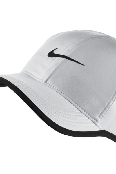 CZAPKA Z DASZKIEM NIKE FEATHERLIGHT CAP biała /679421 100