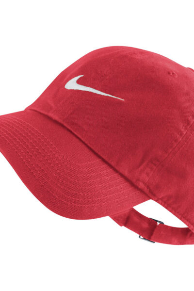 CZAPKA NIKE Z DASZKIEM SWOOSH CAP H86 czerwona 546126 658