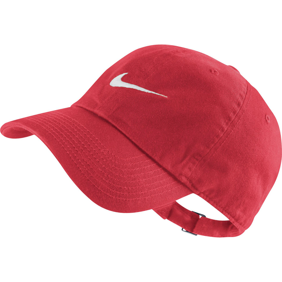 CZAPKA NIKE Z DASZKIEM SWOOSH CAP H86 czerwona 546126 658