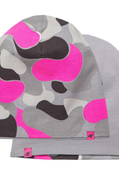 CZAPKA 4F J4L17 JCAD201 JUNIOR camo multicolor D56