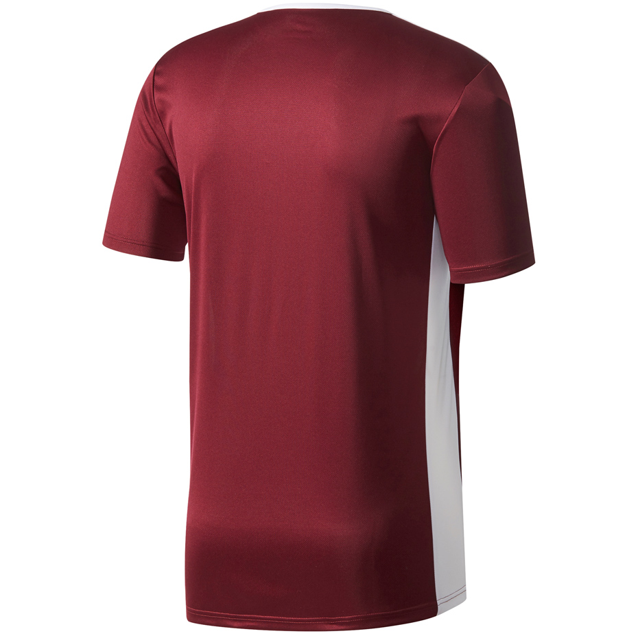 Koszulka dla dzieci adidas Entrada 18 Jersey JUNIOR bordowa CE9564 - obrazek 2