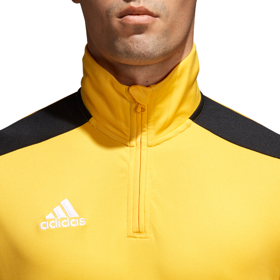 Bluza męska adidas Regista 18 Training Top żółta CZ8648 - obrazek 3