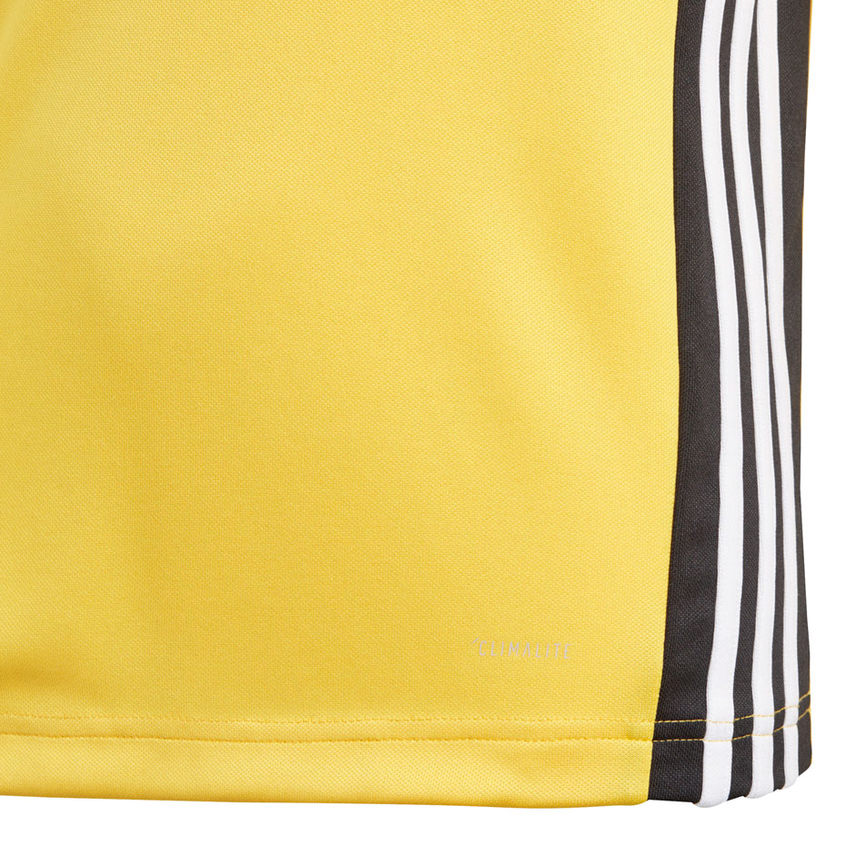 Bluza dla dzieci adidas Regista 18 Training Top JUNIOR żółta DJ1841 - obrazek 3