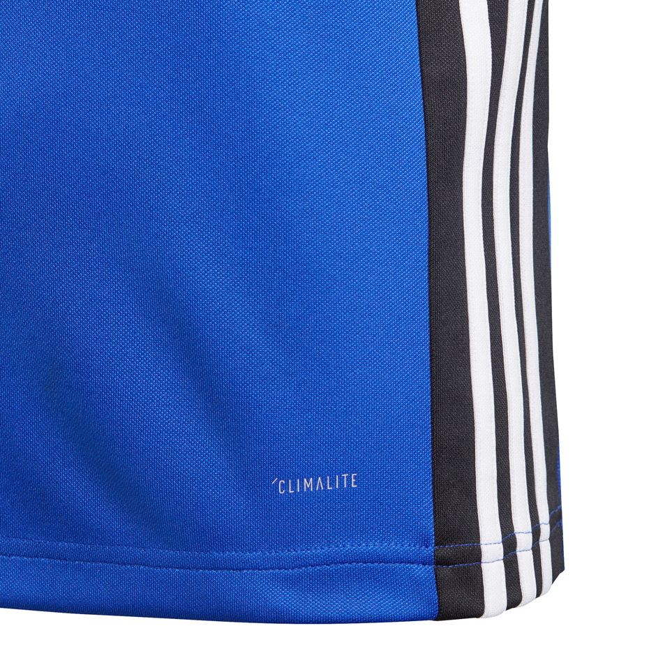 Bluza dla dzieci adidas Regista 18 Training Top JUNIOR niebieska CZ8655 - obrazek 3