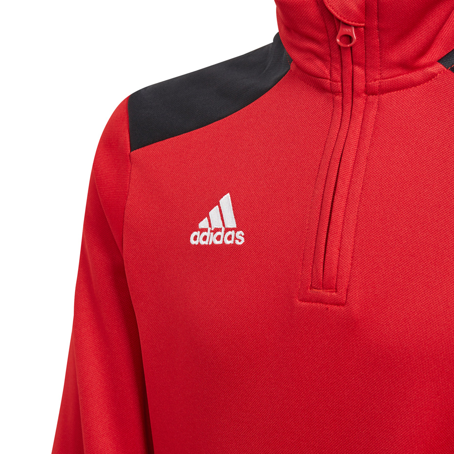 Bluza dla dzieci adidas Regista 18 Training Top JUNIOR czerwona CZ8656 - obrazek 2