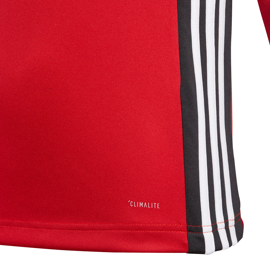 Bluza dla dzieci adidas Regista 18 Training Top JUNIOR czerwona CZ8656 - obrazek 3