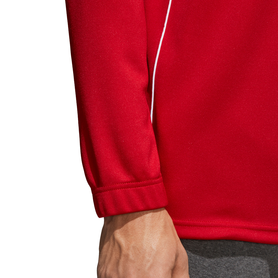 Bluza męska adidas Core 18 Training Top czerwona CV3999 - obrazek 4