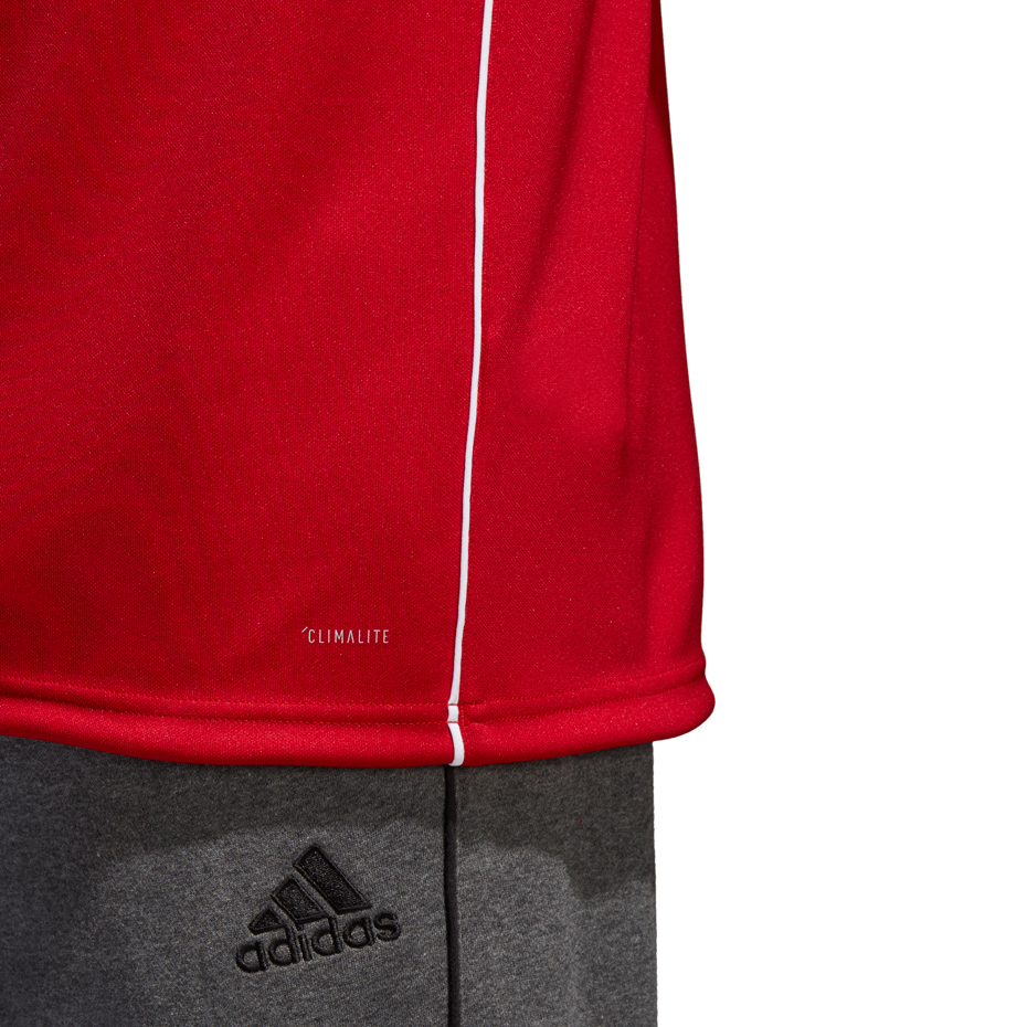 Bluza męska adidas Core 18 Training Top czerwona CV3999 - obrazek 5