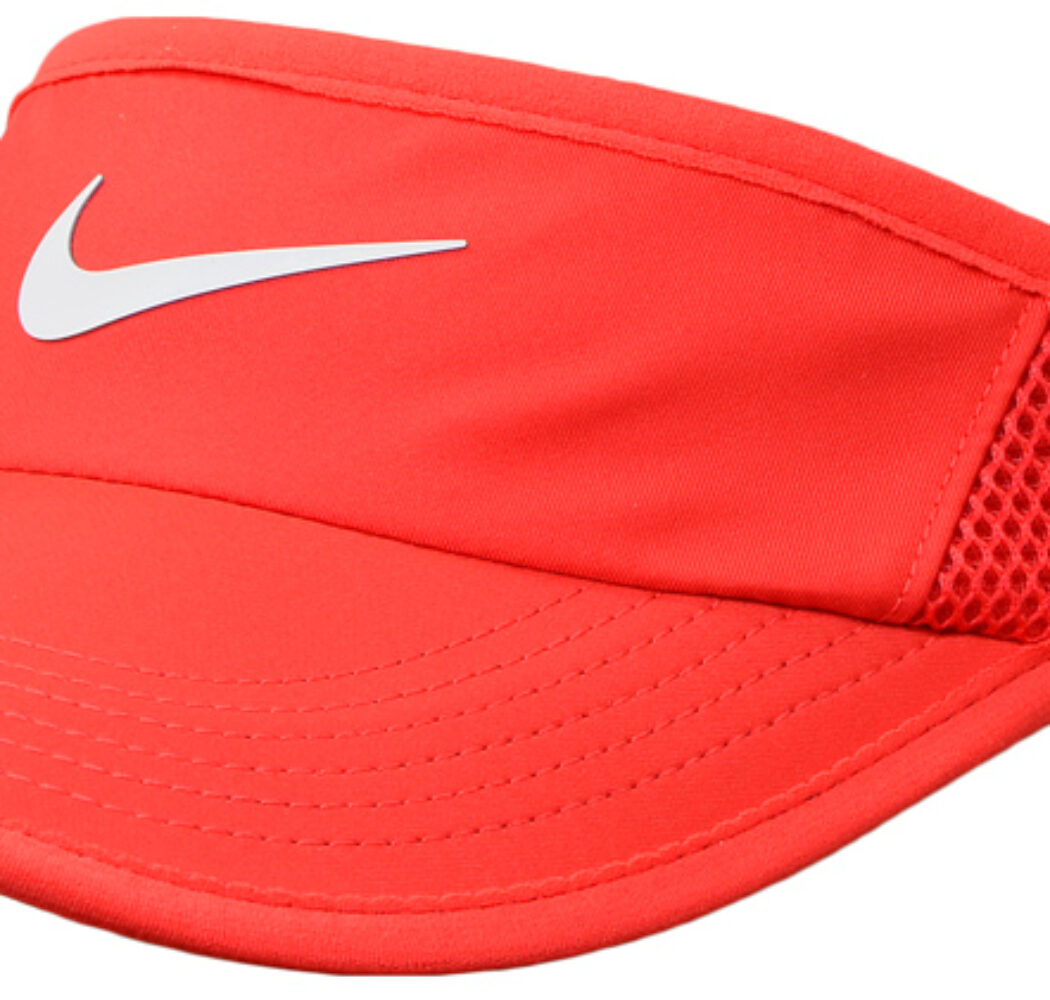 DASZEK NIKE W FEATHERLIGHT VISOR czerwony roz S/M /744961 696