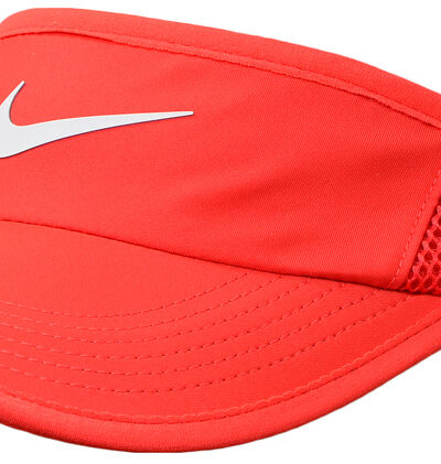 DASZEK NIKE W FEATHERLIGHT VISOR czerwony roz S/M /744961 696