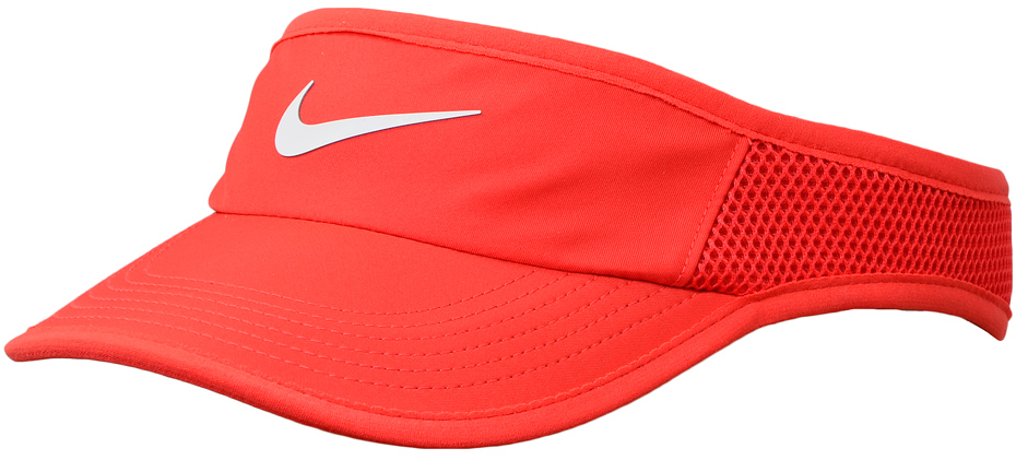 DASZEK NIKE W FEATHERLIGHT VISOR czerwony roz S/M /744961 696